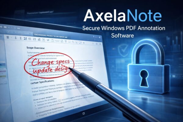 AxelaNote: A Smart Overlay Solution for Secure PDF Annotation on Windows