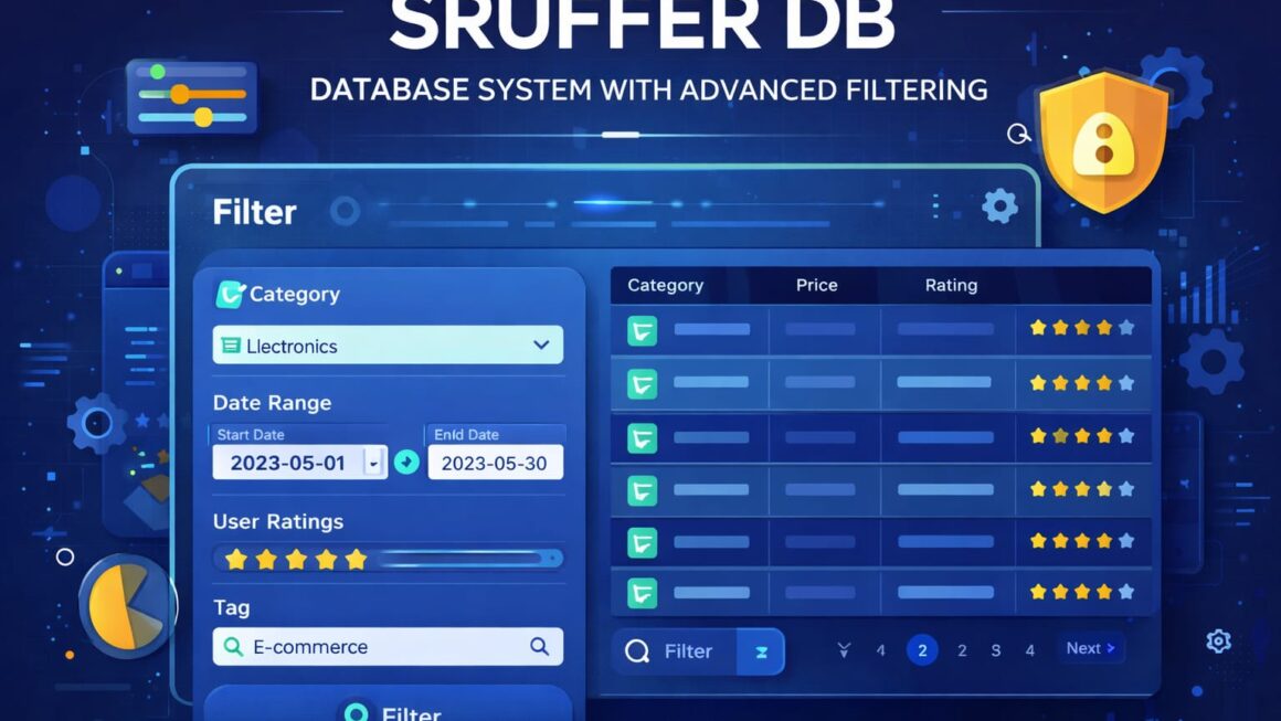 Sruffer DB: Database System with Advanced Filtering