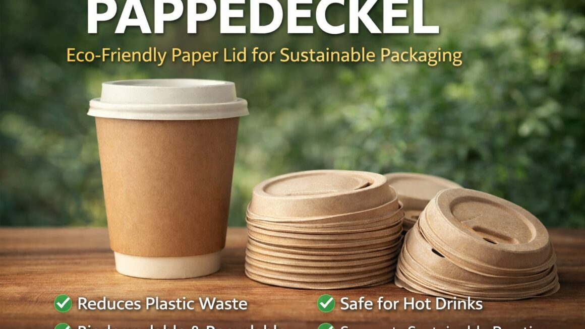 Pappedeckel: The Eco-Friendly Paper Lid Transforming Sustainable Packaging